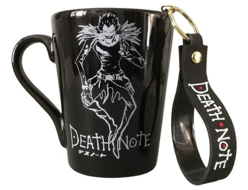 Taza Cerámica Death Note Mas Llavero Regalo