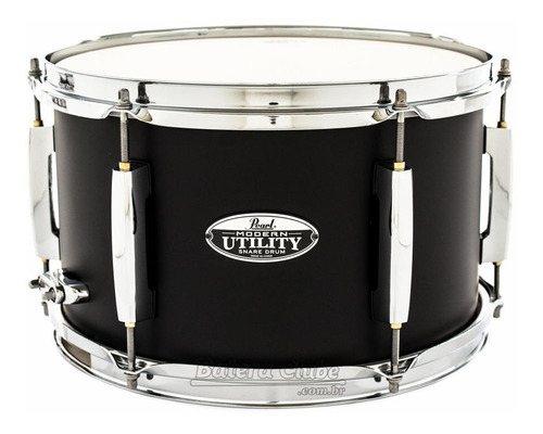 Caixa Pearl Modern Utility Maple Satin Black 12x7¨ Casco Fin