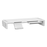 Soporte Elevador Para Monitor, Soporte Para Monitor Blanco