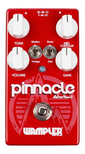 Pedal Wampler Pinnacle Distortion V2 C/ -e & Cor Única