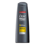 Shampoo 3 En 1 Sports Active Fresh 400ml Dove Men 