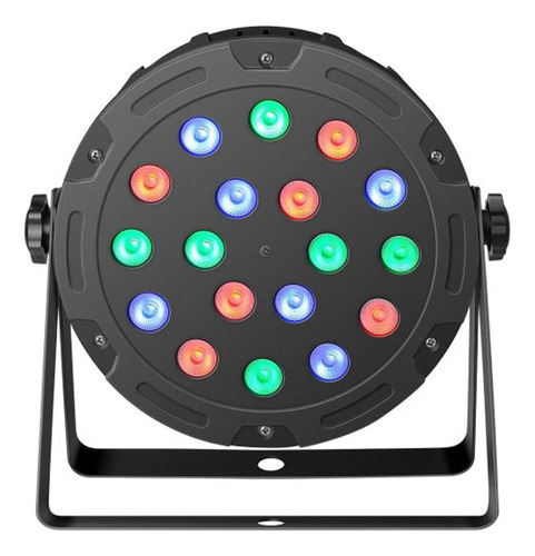 Luz Proton 18 Led Luminosidad Rgb Audioritmico Dmx Fiestas