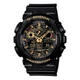 Reloj Casio G Shock Camuflaje Hombre S Ga 100cf-1a9
