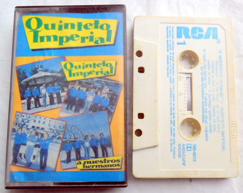 Quinteto Imperial - A Nuestros Hermanos * 1986 Casete Vg+