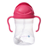 Vaso Sippy Antiderrame Bombilla 360º B.box Color Fucsia