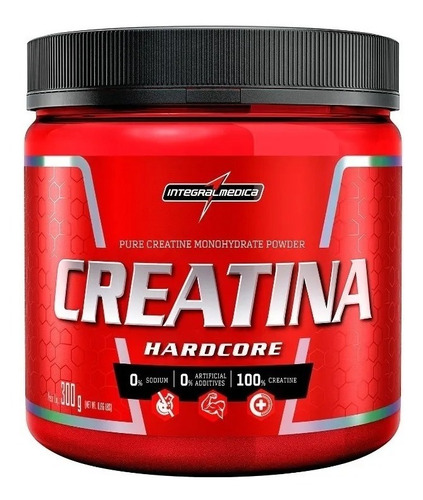 Creatina 300g Mono Hidratada Pure Integralmédica - Original