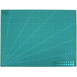 Base Tabla Tablero De Corte A1 Medidas 90x60 Cm Patchwork Color Verde Oscuro