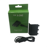 Kit Carga Y Juega Compatible Con Xbox One Fat / S / X