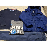 Lote Ropa Nene Talle 6-7.campera.sweter Tommy.cargo.remera