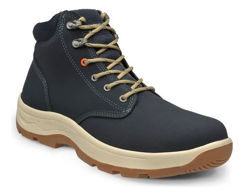 Bota De Seguridad Riverline Vtr Venture Negro, Cafe Y Azul