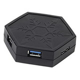 Silverstone Tek 4 Puertos Superspeed Usb 3.0 Hub Con Carga