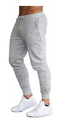 Jogger Deportivo Casual Chándal Pants Slim Fit Hombre Strech