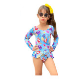 Maiô Infantil Roupa De Banho Moda Praia Criança Verão