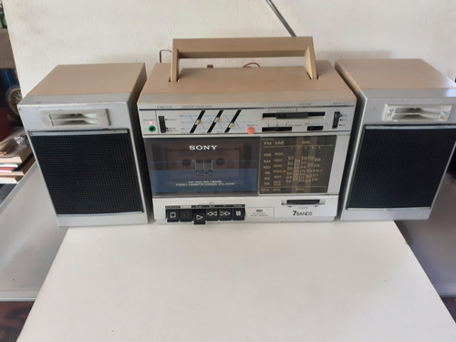 Antigo Microsystem Sony Cfs-3000 Anos'80' (leia A Descrição)