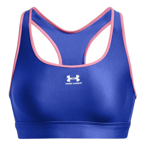 Top Under Armour Thntcs Mid Padless Mujer-azul