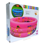 Piscina Inflable Plástico Bebé 3 Anillos  150 Cms Verano