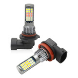 Luz Antiniebla Led Para Coche Tricolor H11 H8 H3 H7 Hb4 Hb3