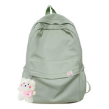 Mochila Estética Eagerrich, Bonita Mochila Kawaii, Material 