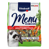 Vitakraft Menu Alimento Prmium Para Conejos, Mezcla De Pelle