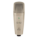 Microfono Condenser Usb Behringer C1u Cuo