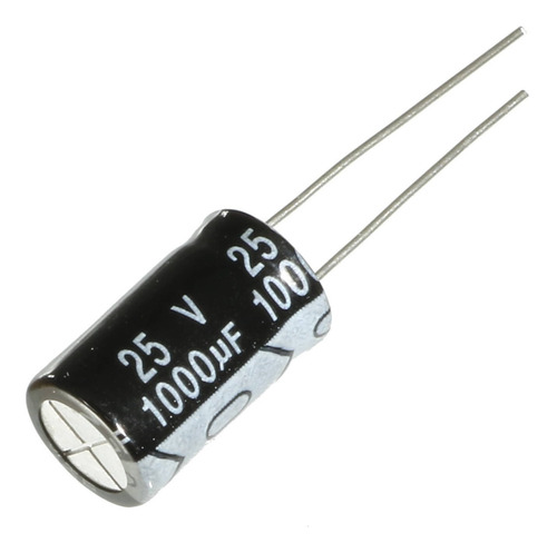 50 Capacitor Eletrolítico 1000µf 1000uf 25v 105ºc  Ketuo