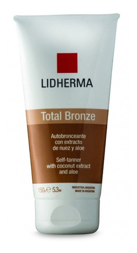 Autobronceante Con Extracto De Nuez Total Bronze Lidherma