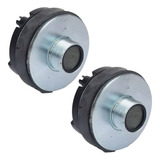 Par De Tweeter Driver 34mm Alto Poder  Agudos Titanio Rosca