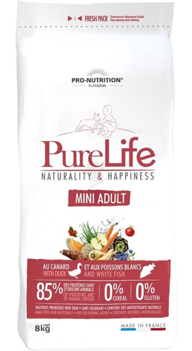 Pure Life Perro Mini Adulto 8 Kg