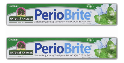 De Nature's Answer, Periobrite, Pasta Dental Natural, 1640,