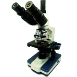 Microscopio Trinocular De Rutina Con Led