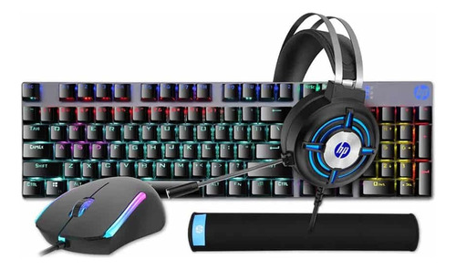 Kit Gamer 4 En 1 Hp Gm3000 Professional