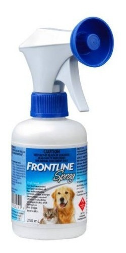 Frontline Spray 250ml Perro Gato Antiparasitario Externo Tps