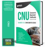 Nova Apostila Cnu 2024 - Conhecimentos Gerais Para Os Blocos De 1 A 3