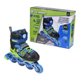 Patines Línea Para Niño La Sports Urbanos Talla 24-26 Msi