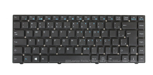 Teclado Para Notebook Compatível Com Philco 14l Series