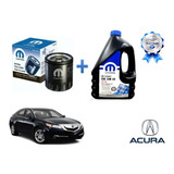 Kit Aceite Garrafa 15w40 + Filtro Mopar Acura Tl 2009 A 2013