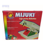 Porta Diskettes De 3,5 Para 100 Disks Mijuki Caja Archivo 