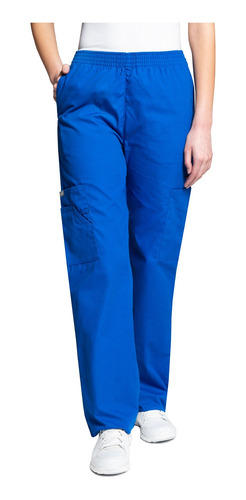 Pantalón Mujer Scorpi Basics -azul Rey- Uniformes Clínicos
