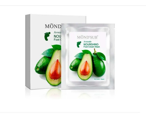 Pack 10 Mascarilla Hidratante Para Pies Palta/avocad Mondsub