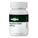 Vitamina K2 Mk7 100mcg Saúde Óssea E Cardíaca 120caps