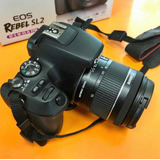 Câmera Canon Sl2 + Lente 18-55mm