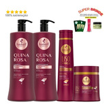 Haskell Quina Rosa Sh. Cond 1l + Liso Com Força Sh Masc 500g