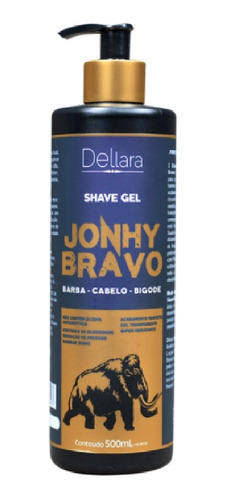 Dellara Shave Gel Jonhy Bravo 500 Ml