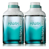 Natura Kaiak Aero Eau De Toilette Masculino 100ml Kit X2 Un