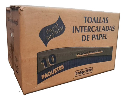 Toalla De Papel Blancas Intercaladas Eco Cod 2500