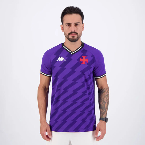 Camisa Kappa Vasco Goleiro 2025 Roxo | MercadoLibre