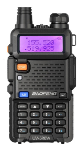 Kit Rádio Comunicador Baofeng Uhf Vhf 5r + Bateria 5000 Mah