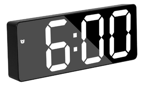 Reloj Digital De Pared Led Termómetro Y  Despertadores