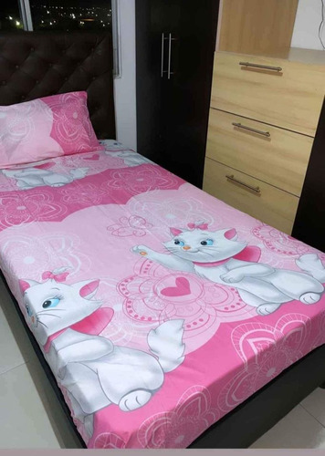 Juego De Sabana Infantil Niño Y Niña Cama Sencilla