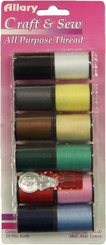 Allary Craft & Sew  rosca De 12 bobinas Multiusos.